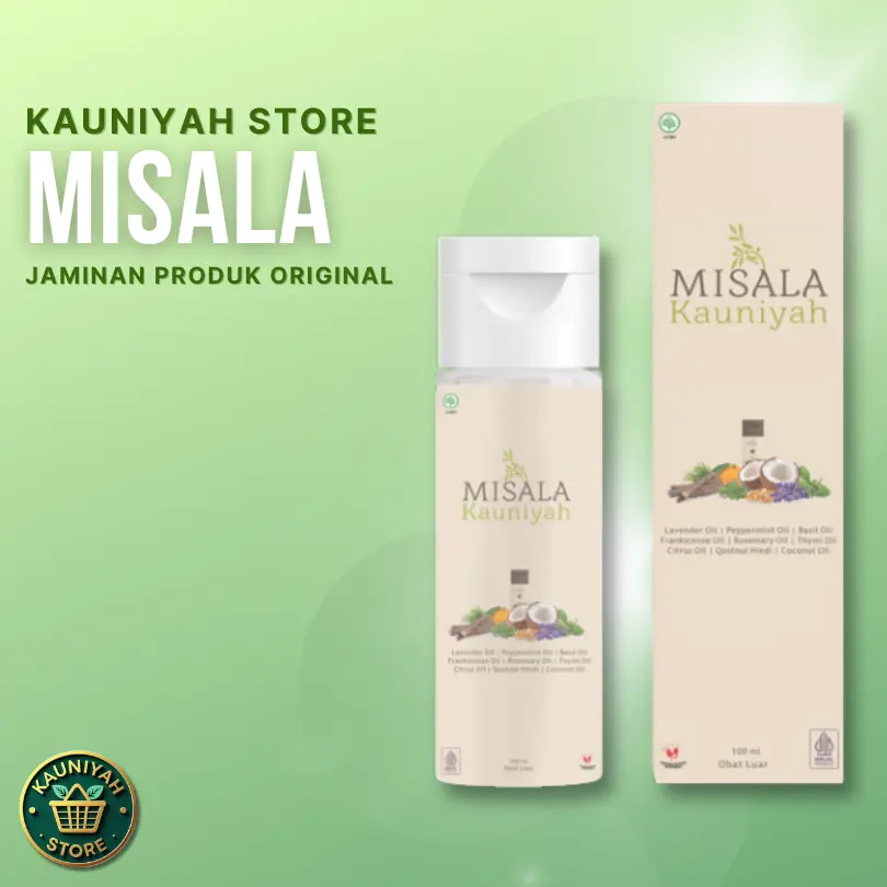 Misala Oil – minyak gosok herbal alami